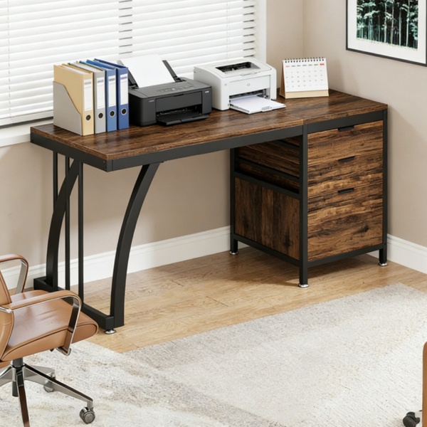 Industrial Computer Desk - Image 4