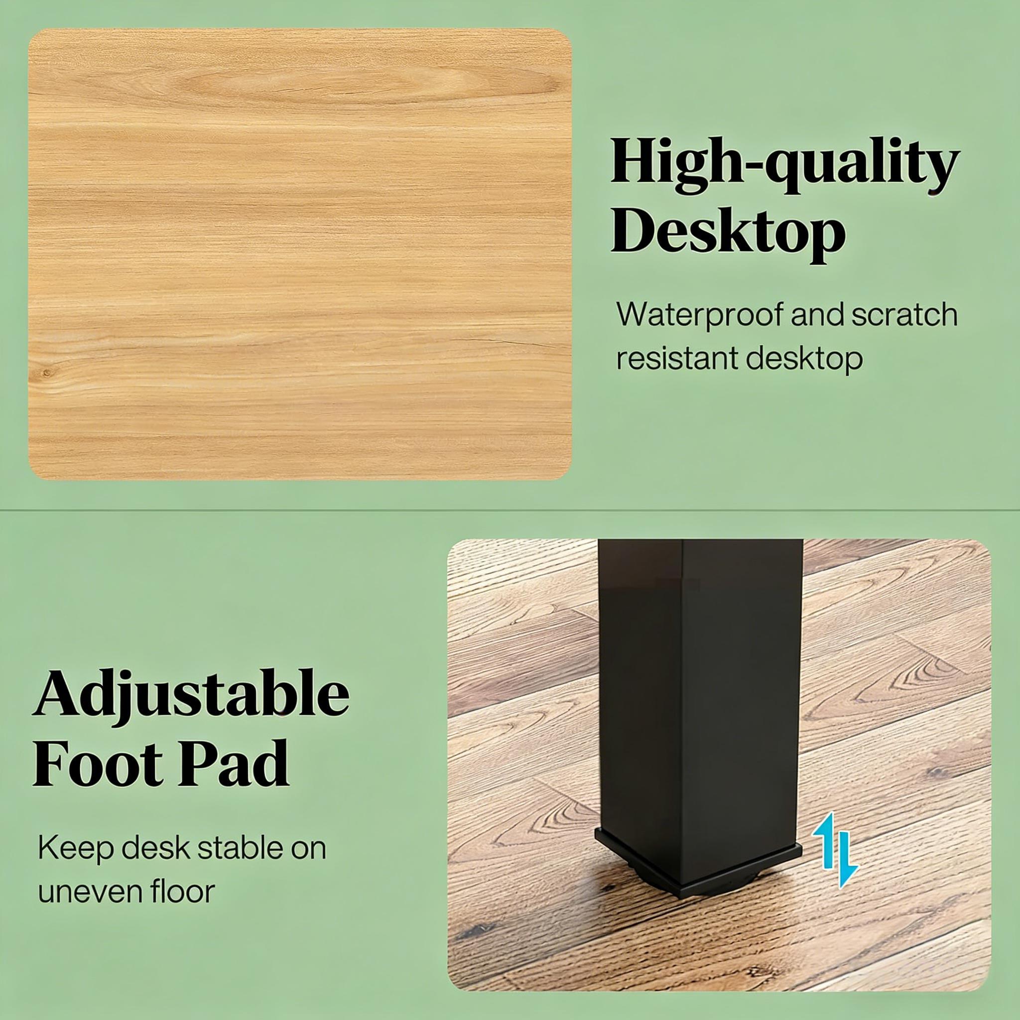 Rectangle Executive Desk,Office Desk - Image 5