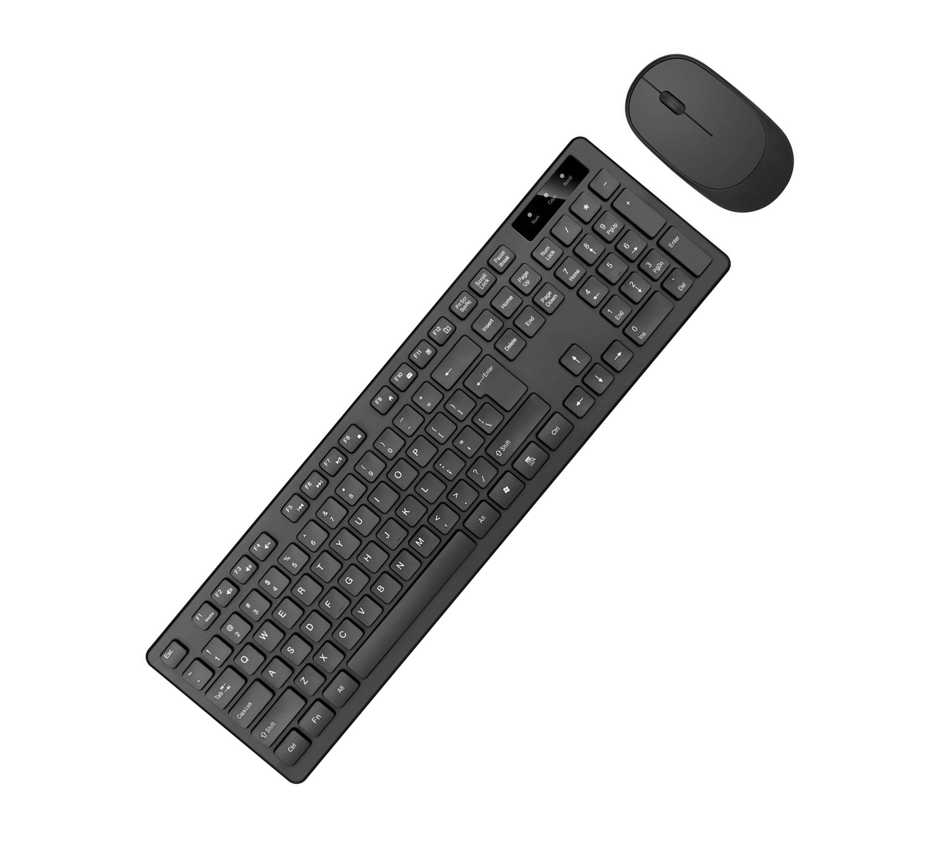 Wireless 2.4G Chocolate Keyboard And Mouse Set For Desktop And Laptop - Waterproof Wireless Keyboard And Mouse Set - Image 5
