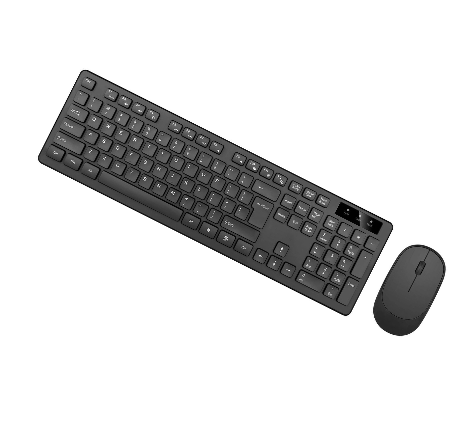 Wireless 2.4G Chocolate Keyboard And Mouse Set For Desktop And Laptop - Waterproof Wireless Keyboard And Mouse Set - Image 4