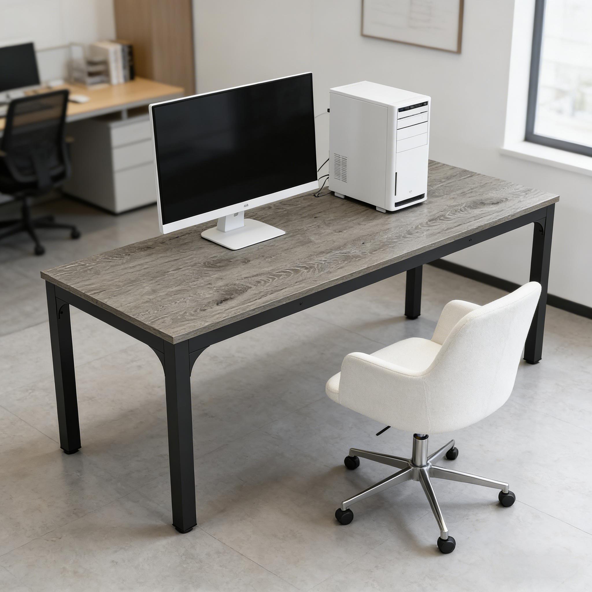 Computer Desk,Executive Table,Rectangle Office Desk - Image 6