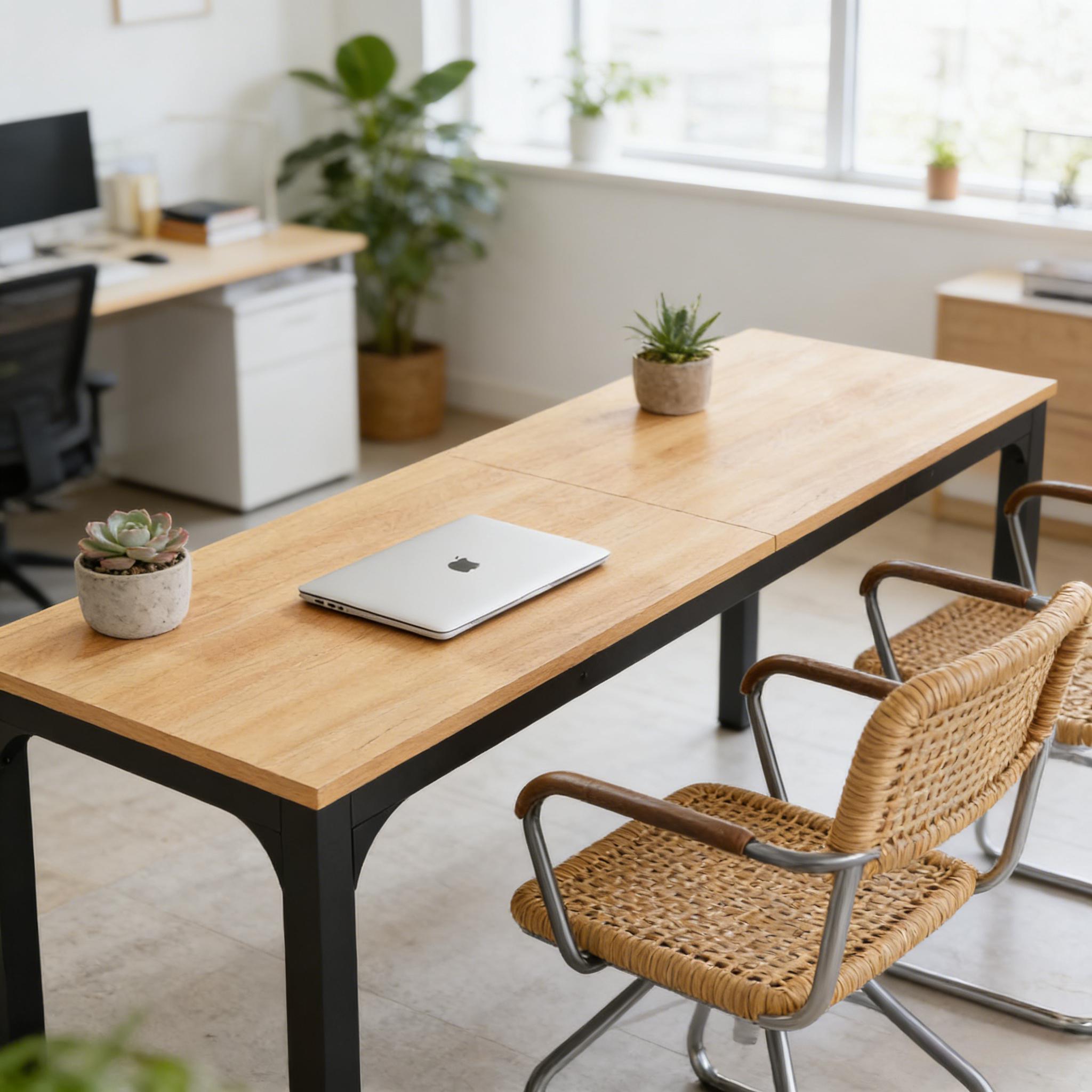 Rectangle Executive Desk,Office Desk - Image 3