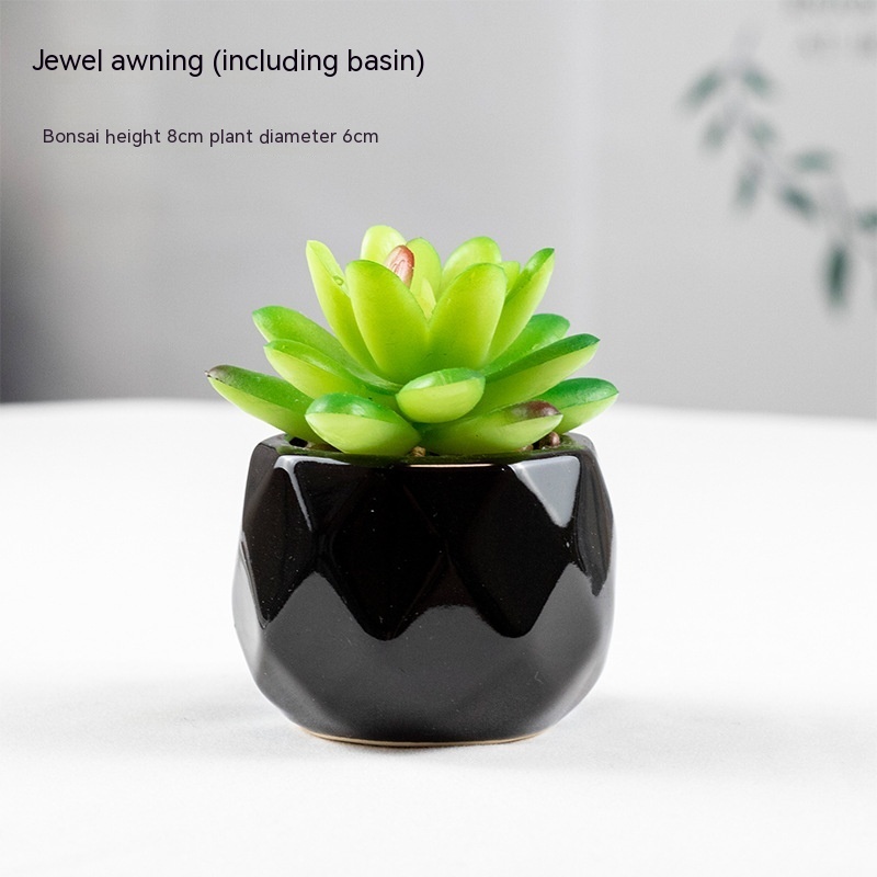 Artificial Green Plant Succulent Artificial Plant Home Furnishings - Image 5