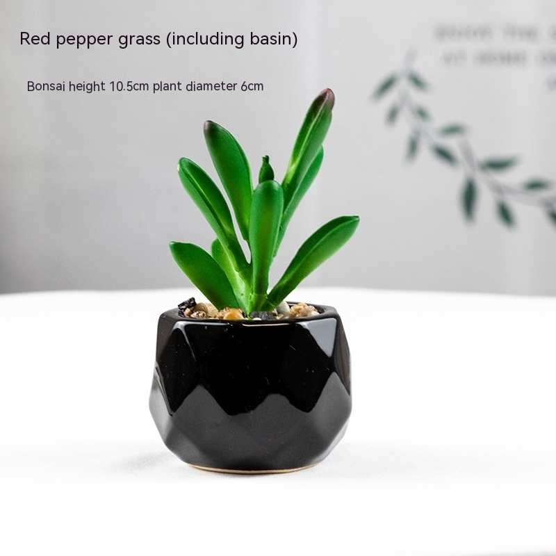 Artificial Green Plant Succulent Artificial Plant Home Furnishings - Image 9