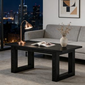 Black Minimalist Multipurpose Office Desk