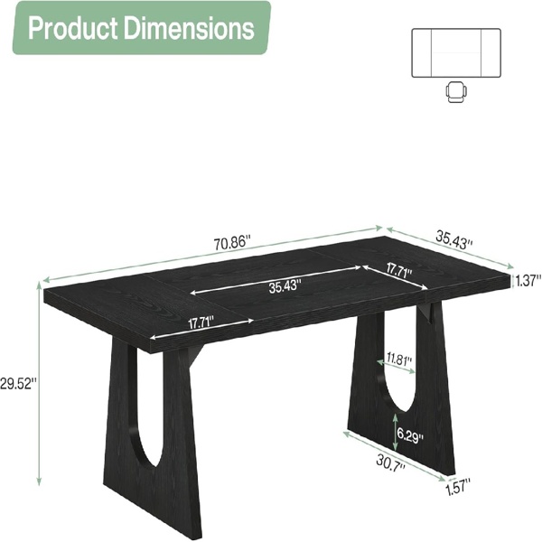 Rural-Retro Design Office Desk